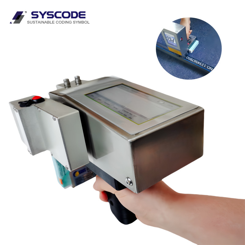 Pipe Coding Inkjet Handheld Printer USB Interface Handheld Qr Code Printer