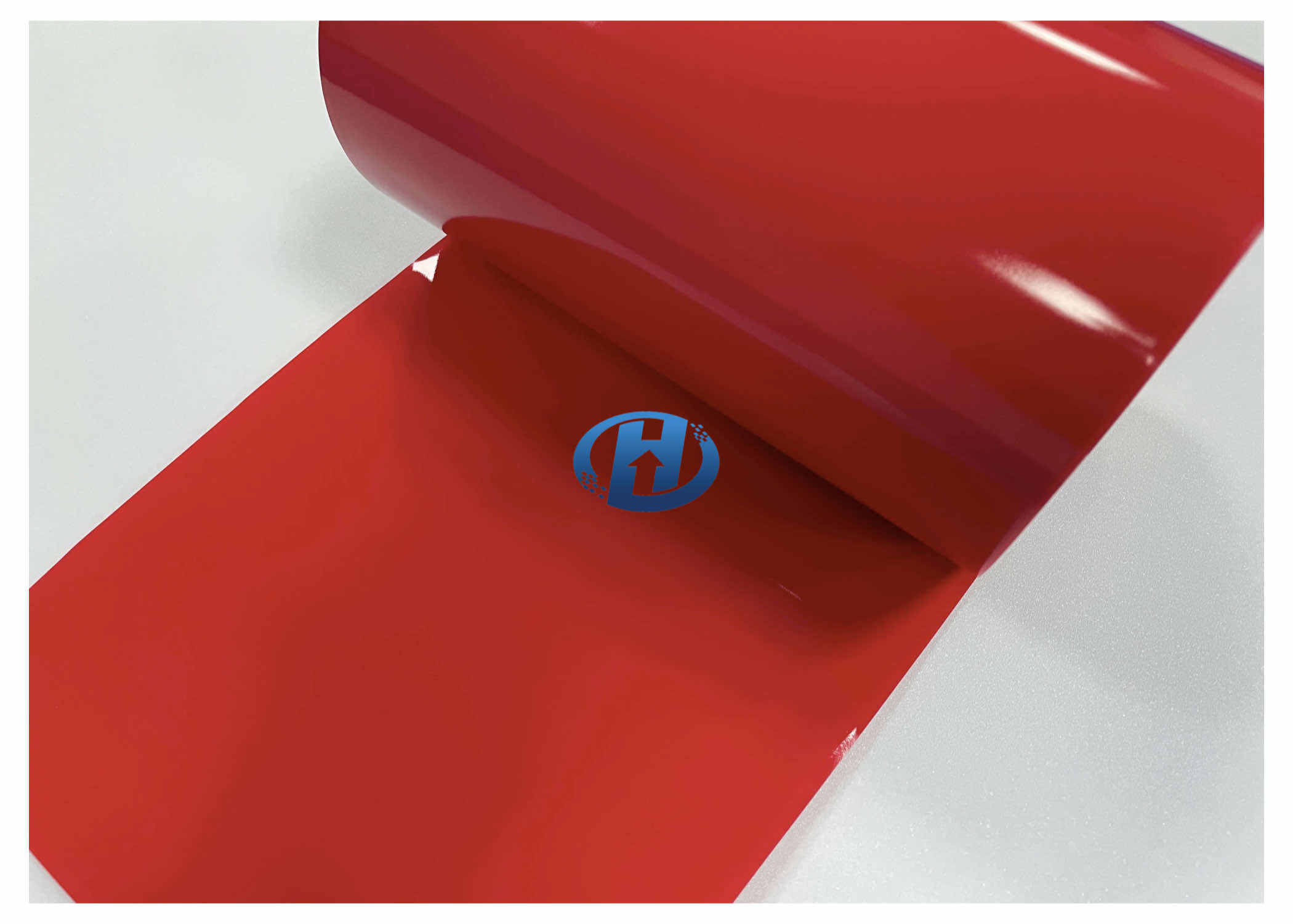 40 μm HDPE Film High Density Polyethylene Film UV Cured Silicone Coating Film Without Silicone Transfer No Residuals