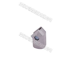 China ADC-12 Aluminum Pipe Connector 45 Degree External Connector Aluminum Tubing Joints on sale