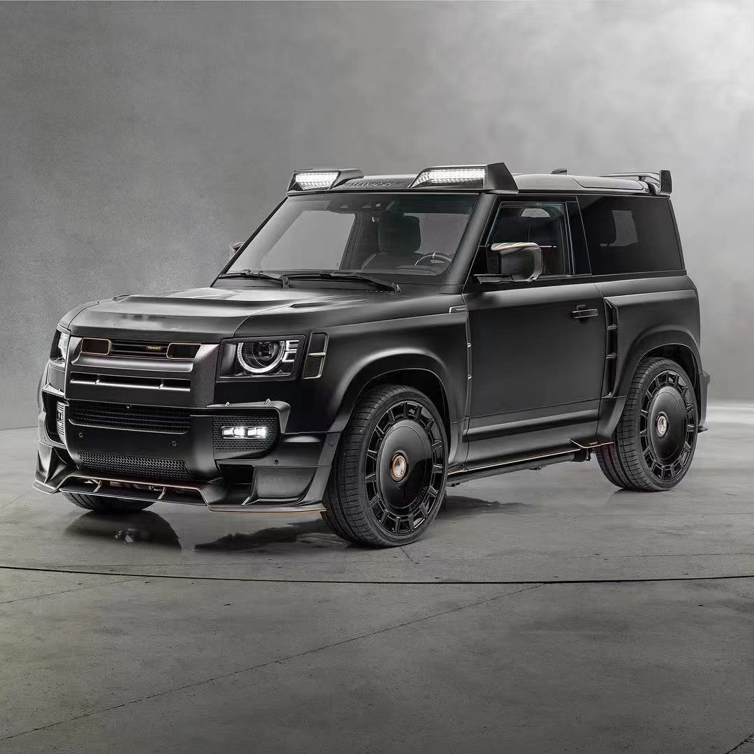 For Land Rover Defender Carbon Fiber Body Kit Defender Upgrades MSY-style Front Lip Diffuser Spoiler Carbon Fiber Widebody Kit