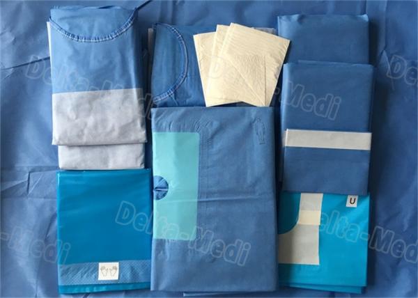 Sterile Hospital Disposable Surgical Packs Comfortable Preventing Liquid /
