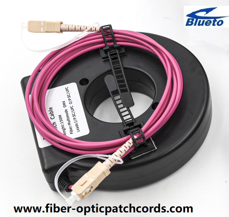 OTDR Lunch Cable E2000/APC-LC/APC 1km SM Fiber Optic Test Cable Small Box E2000 APC To LC APC OTDR