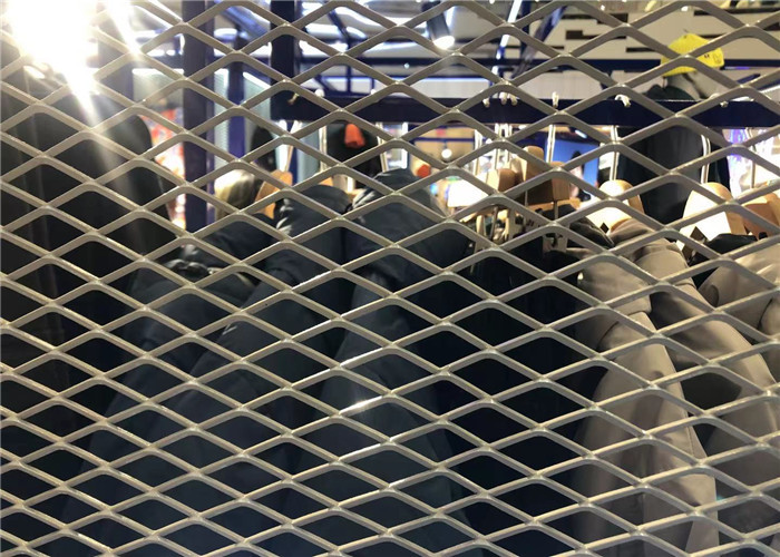 Heavy Duty Length 1220mm 3mm Expanded Steel Mesh For Metallurgy