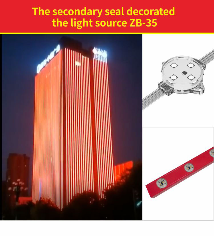 permanent LED point light source best selling products aluminum housing
