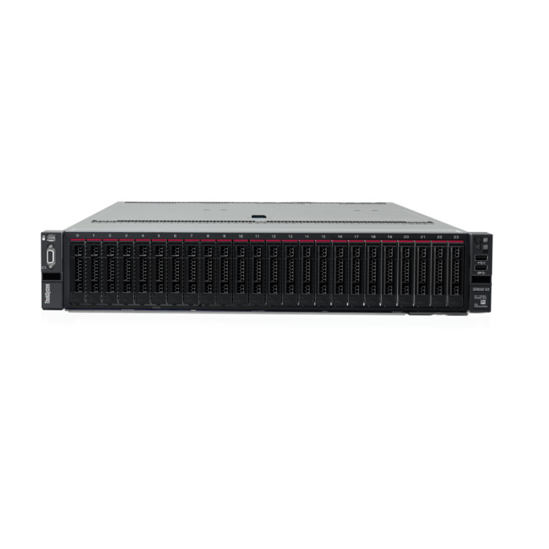 Thinkserver Sr650 V2 Xeon CPU 3.5 HDD 8 Bay 2u Computer Server Motherboard GPU Server Rack
