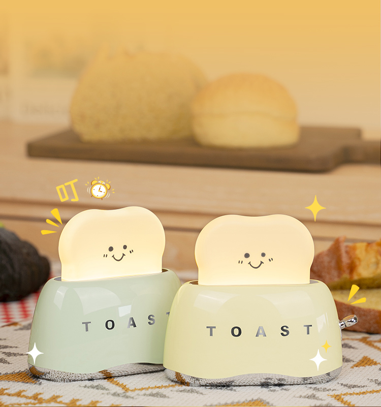 LED Energy Saving Table Desk Decorative Light-up Toaster Lamps for Decorative Lighting