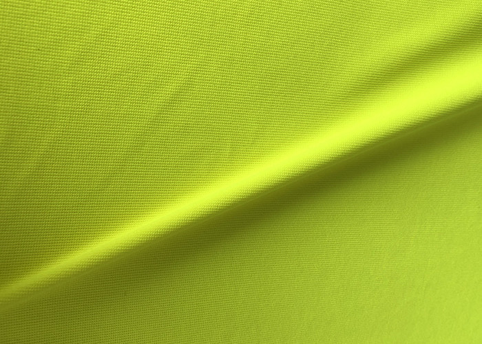 Traffic Police Uniform Weft Knit Polyester Reflective Fabric