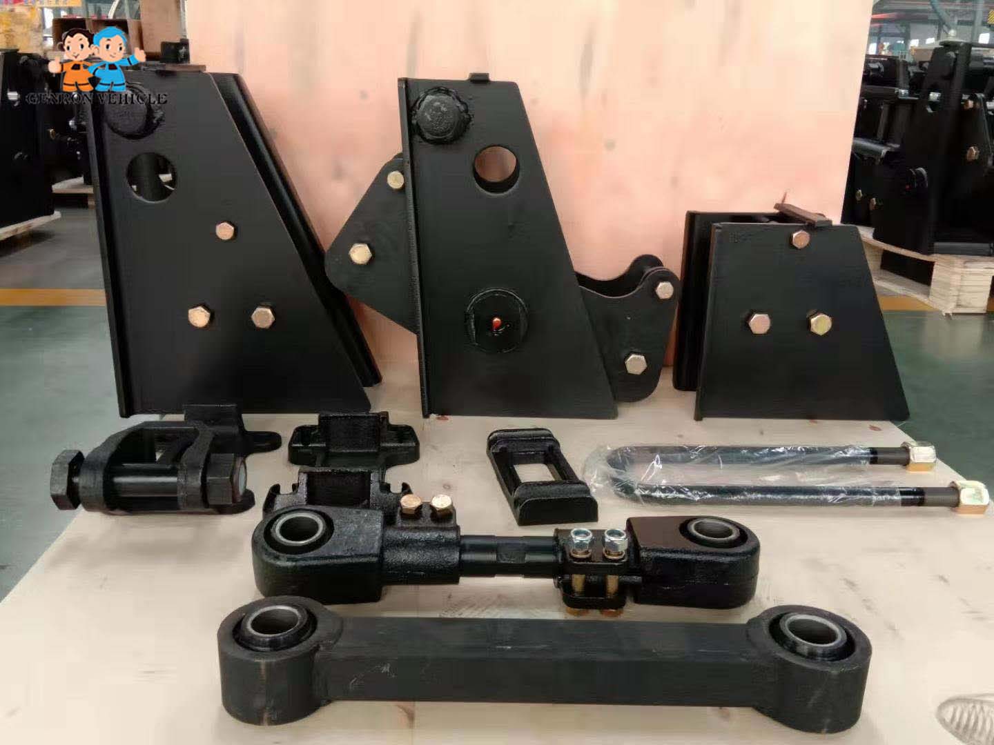 China Manufacture of Germany Type American type Suspension for Trailers