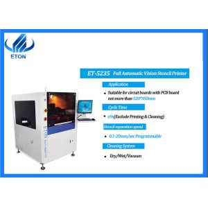  Full Automatic Stencil Printer Rigid PCB printing machine for solder paste and red glue Manufactures