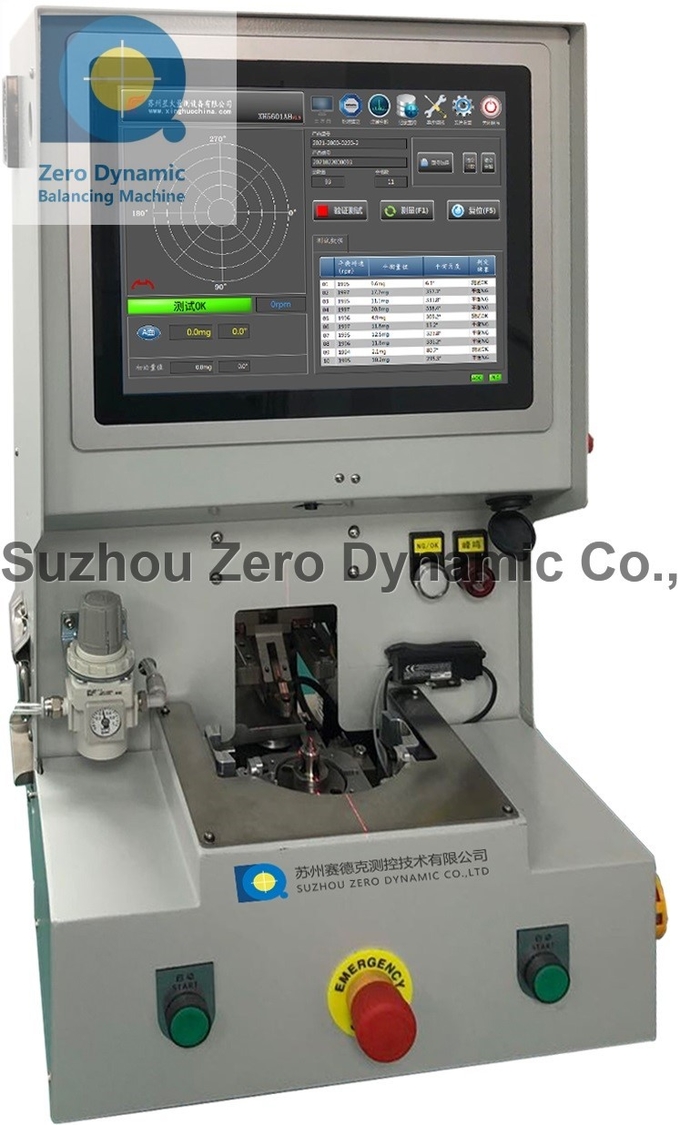 Rising Sleeve Type Fan Blade Automatic Balancing Machine, Aluminum Alloy Impeller Balance Machine