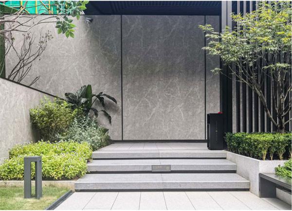 Gray Matte Outdoor Curtain Wall Porcelain Tile 60x120cm For Building And