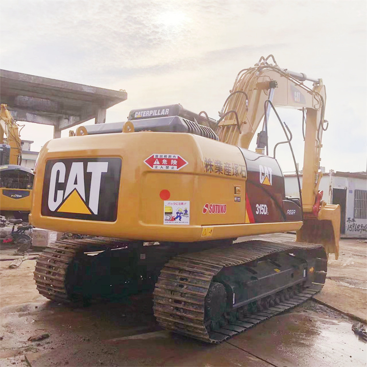 Original 2023 Year Caterpillar Used CAT 315D Excavator in Shanghai with 800 Working Hours