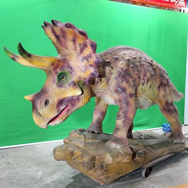 Simulated Animatronic Electric Dinosaur Model Realistic Animatronic Animals