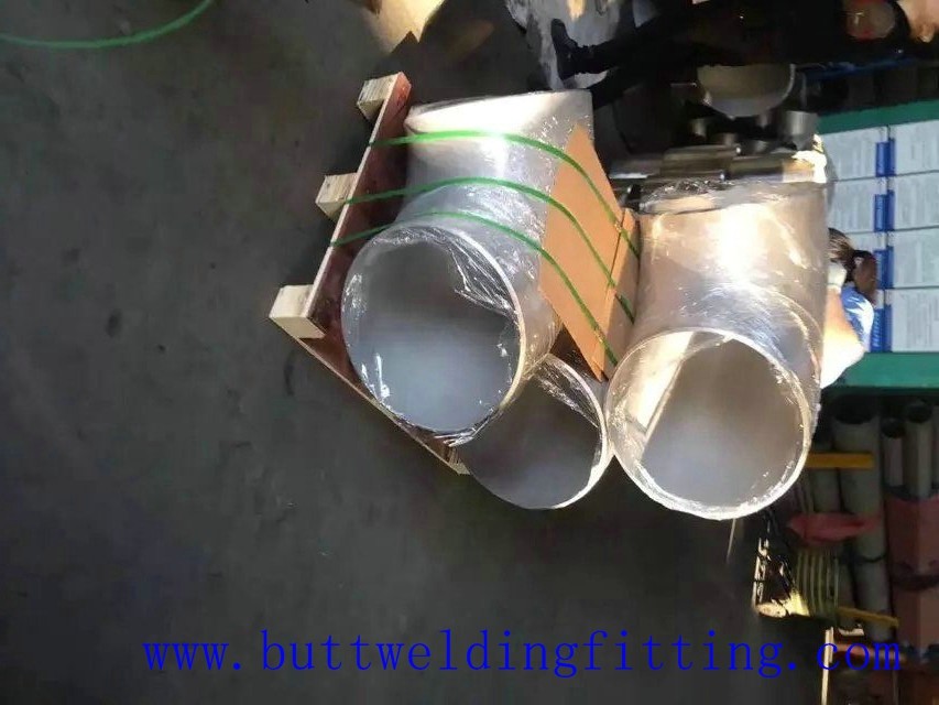 TOBO ASME B16.9 45D 1-1/2" Stainless Steel Elbow , CuNi C71500 Copper Nickel 70/30 Pipe Fitting