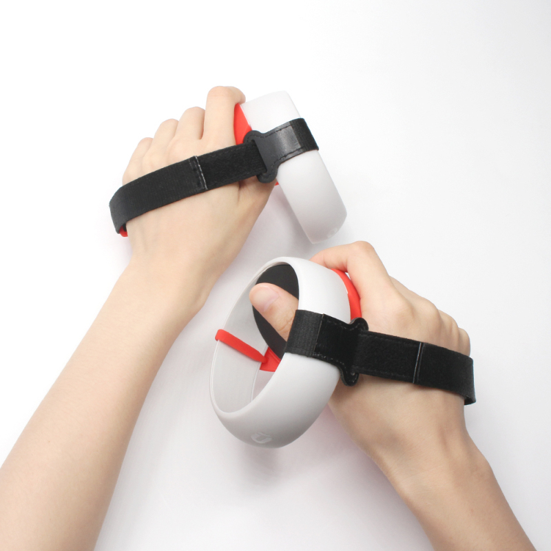 Hot Sale 2in1 Kit Silicone Cover Knuckle Strap for Oculus Quest 2 VR Touch Controller Protective Case Handle Grip for Quest 2