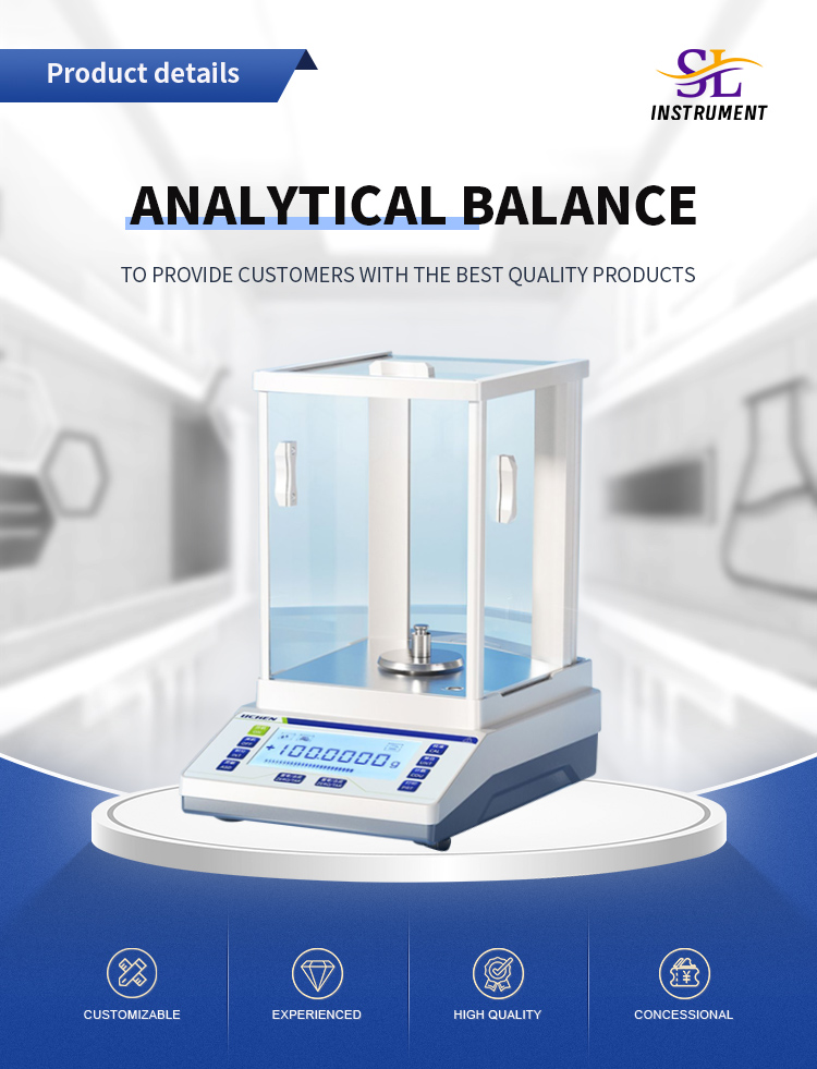 Weighing Range 0-1100g Lab Balance Digital High Precision Electronic Analytical Scale