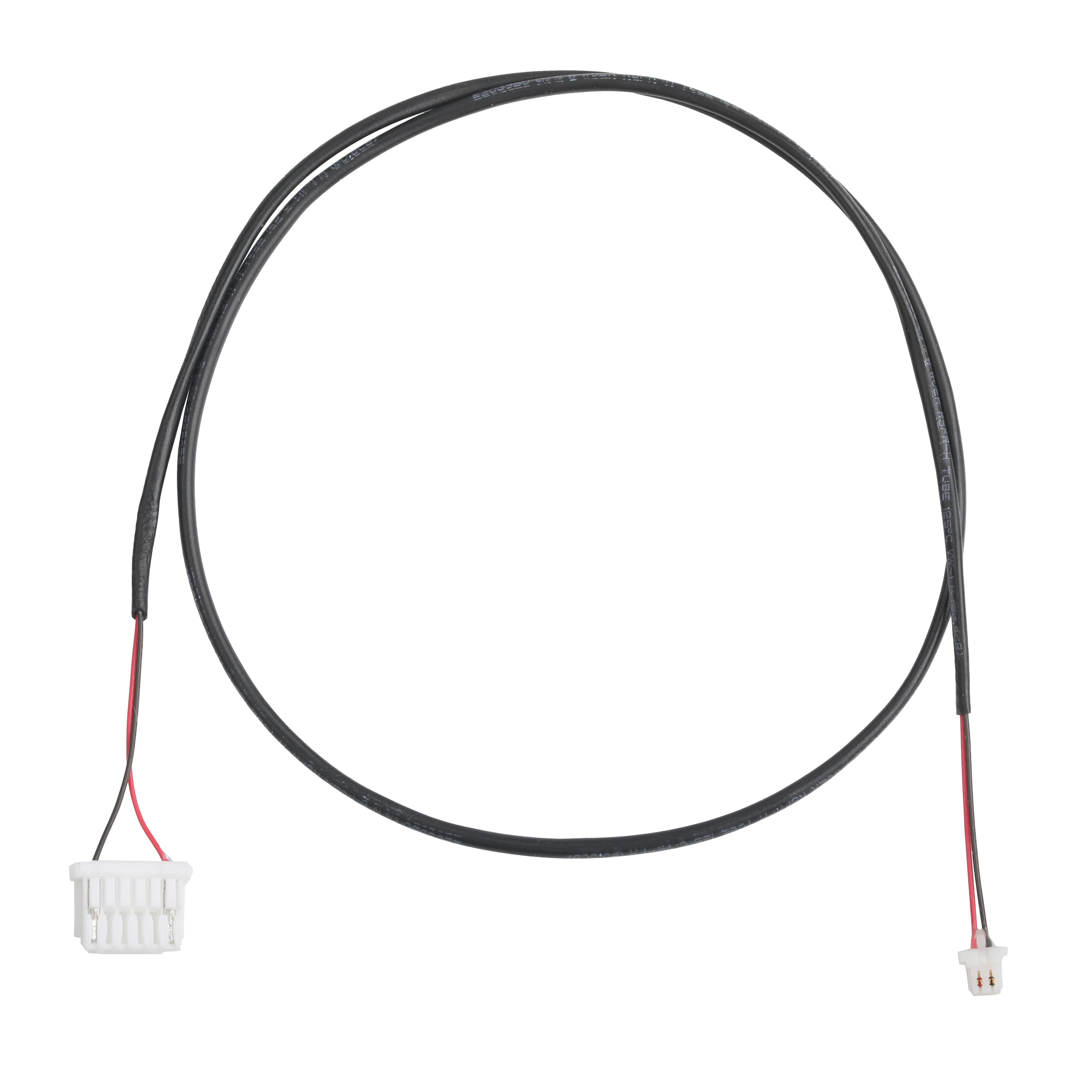JST Wire Harness 0.8mm Pitch 2P Contact Face UP To NSHR-6P 1.0mm Buckle Receptacle Disconnectable Crimp