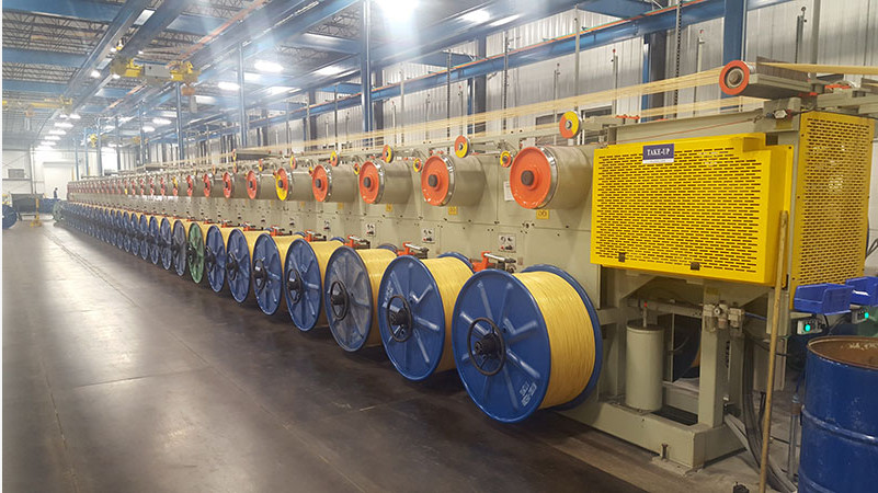 Tire Steel Cord Wire Brass Bronze Coating Line