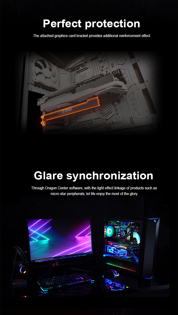 1830 MHz Gaming Graphics Card 8GB GDDR6 256bit RTX 3070 Graphic Card