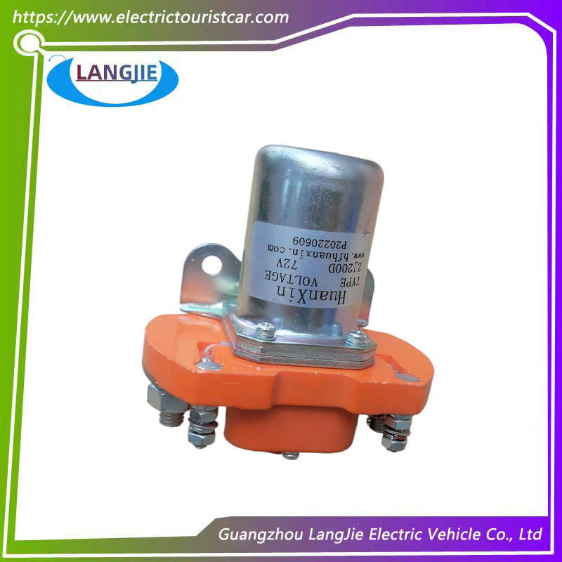 Buggy Golf Cart Main Contactor ZJ200D Marshell Electric Golf Cart Performance Parts