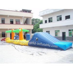  Inflatable water park games toys , inflatable floating water obstacle coure Manufactures