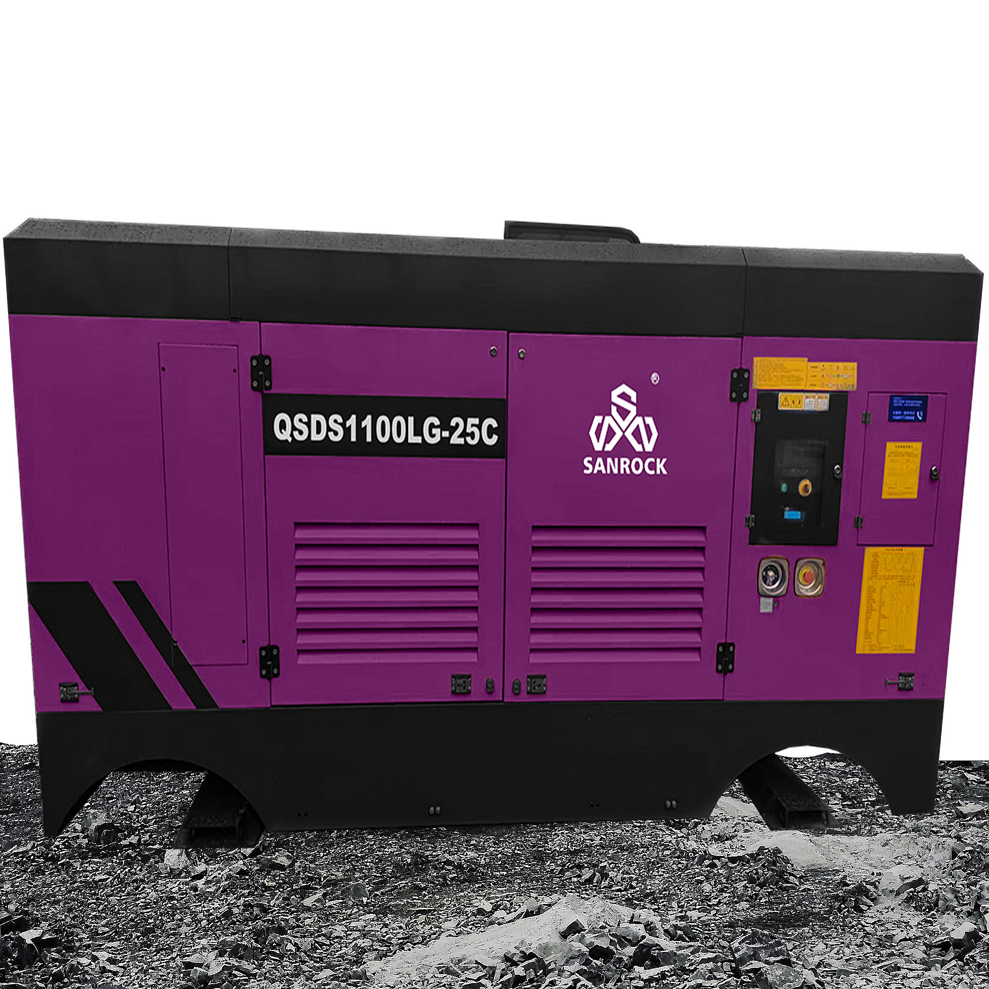 High Pressure Mining Screw Air Compressor Machine 294KW
