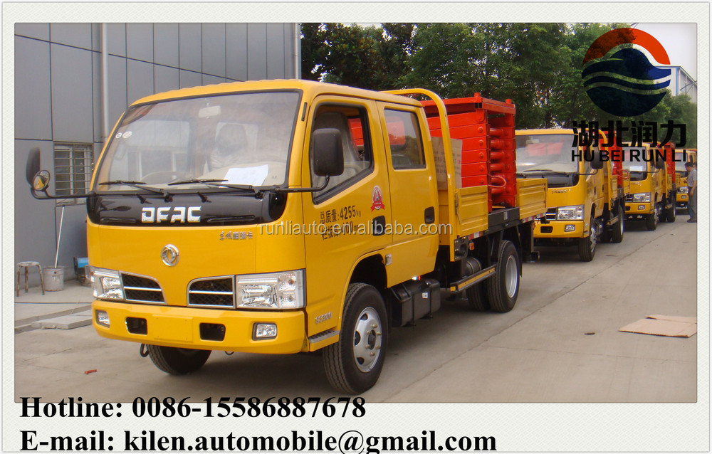 DFAC 4x2 Hand Operated High Altitude Lift Truck 8m 10m Double Cabin
