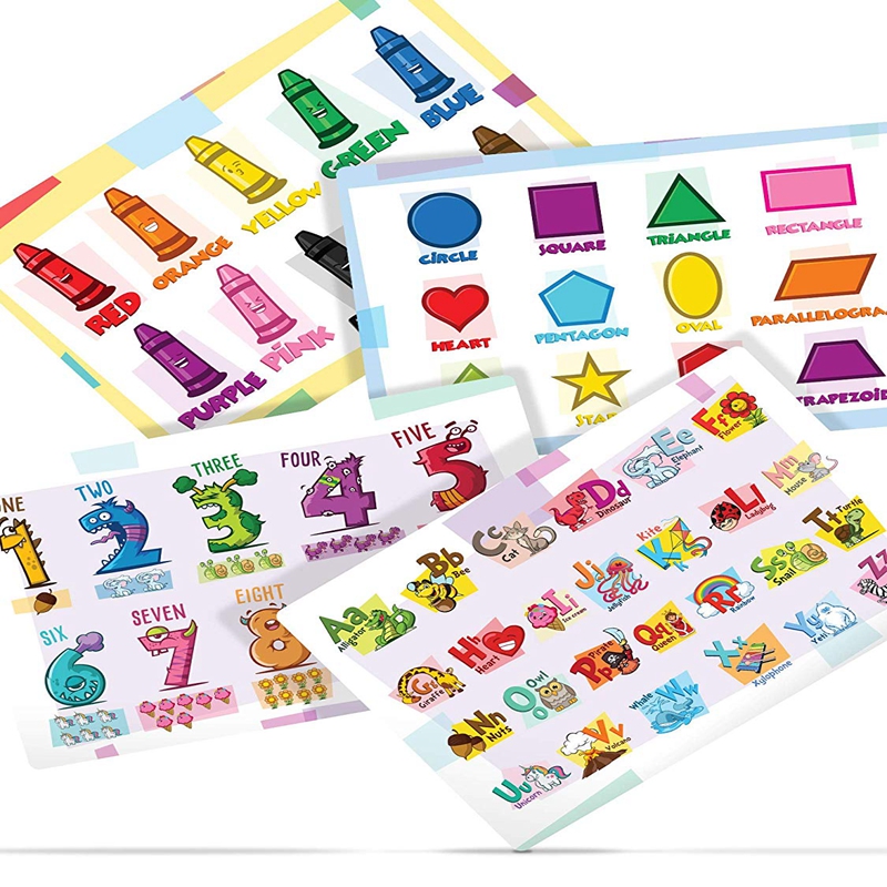 Adhesive Disposable Table Placemats For Baby / Infant / Toddler