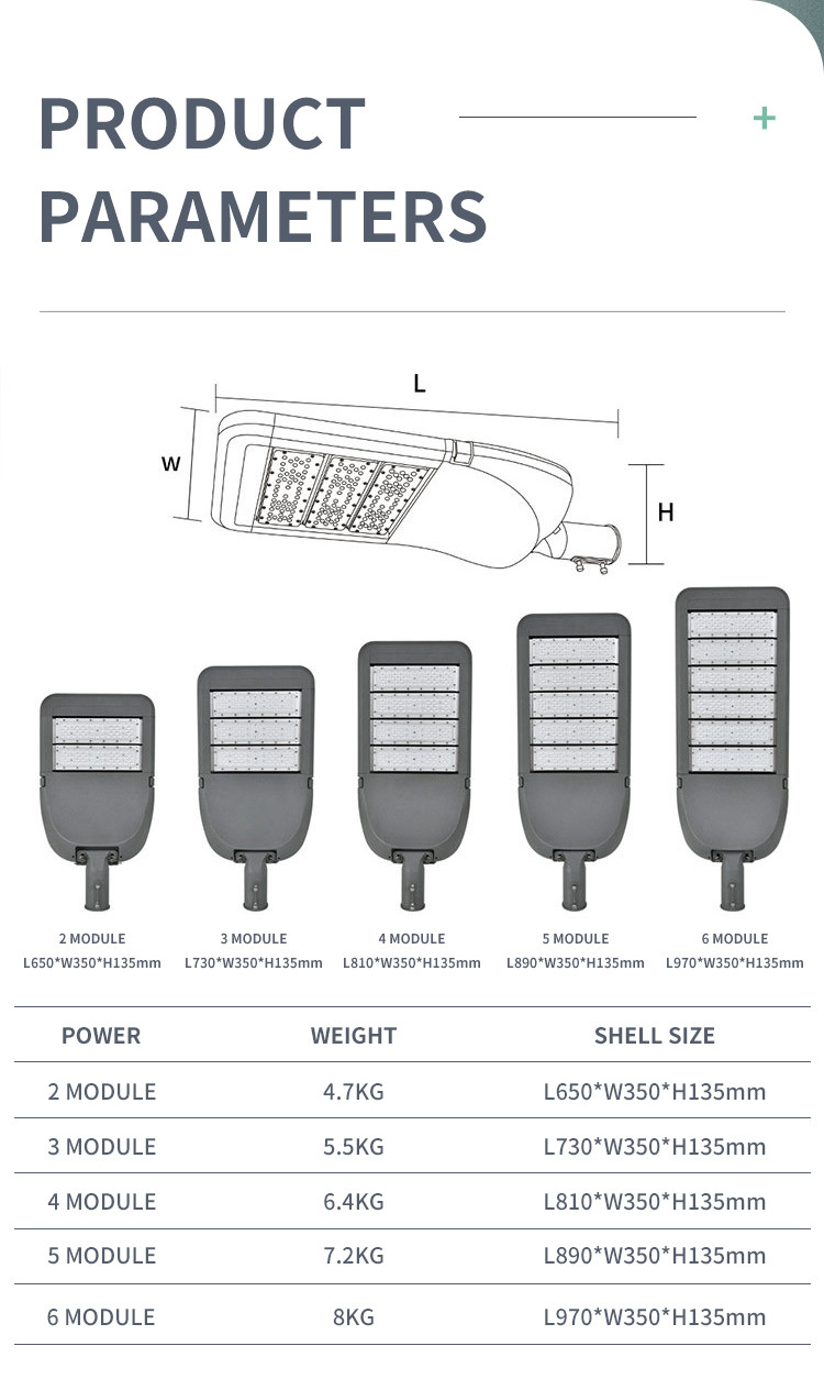 LED module street lamp 100w200w300w outdoor lighting high pole lamp municipal engineering street lamp