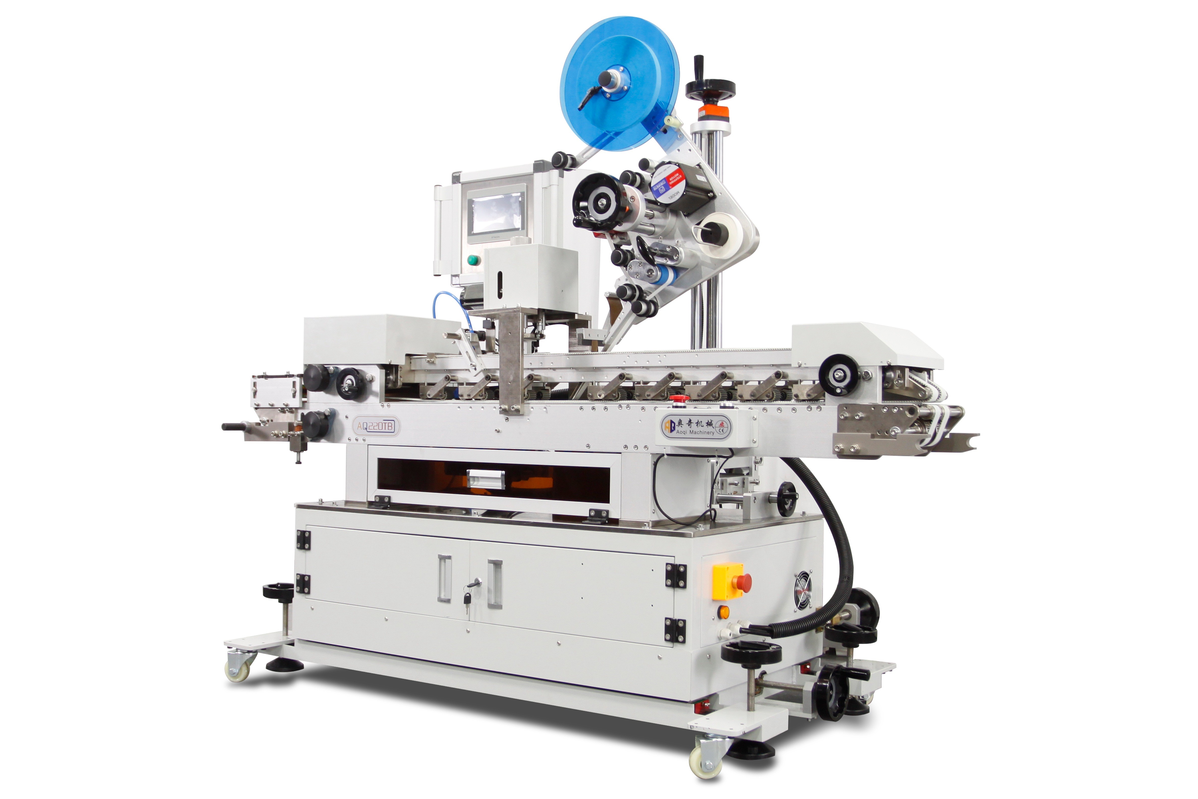 Industrial PLC Control Label Sealing Machine With Max Width 20mm