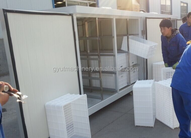 64pcx Sprout Box Bumper Shipping Container LED Grow Light for Poultry Feed Production