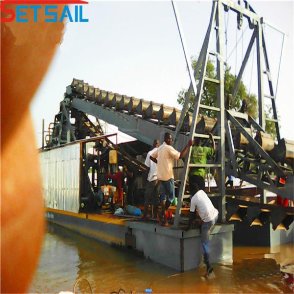 128-176 Bucket Electric Dredging Sand Tin Equipment for Gold and Diamond