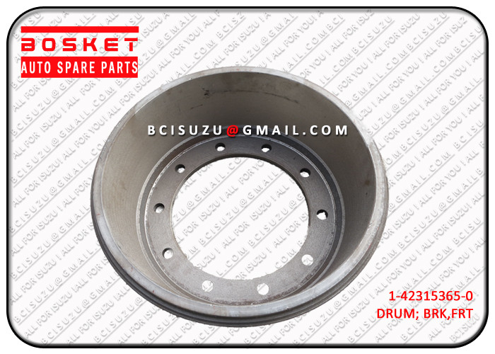 Front Brake Drum Isuzu Replacement Parts Cxz51k 6wf1 1423153650 10 Holes