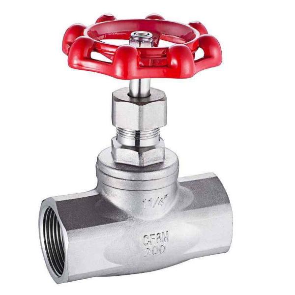 Threaded Gate Globe Valve 304 Stainless Steel High Temperature Resistant DN15 25