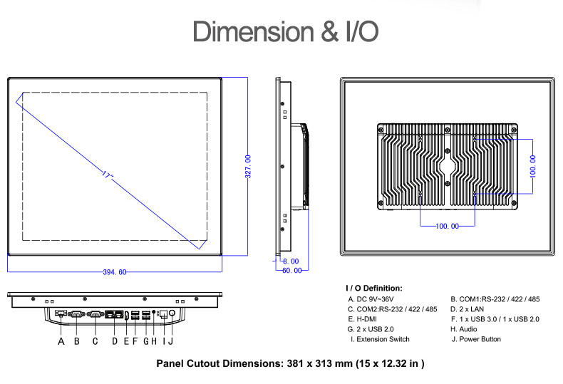 Quad Core Medical Panel PC