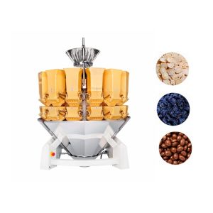  Economical 10 Head Multihead Weigher With Plastic Hoppers 65P/M Manufactures