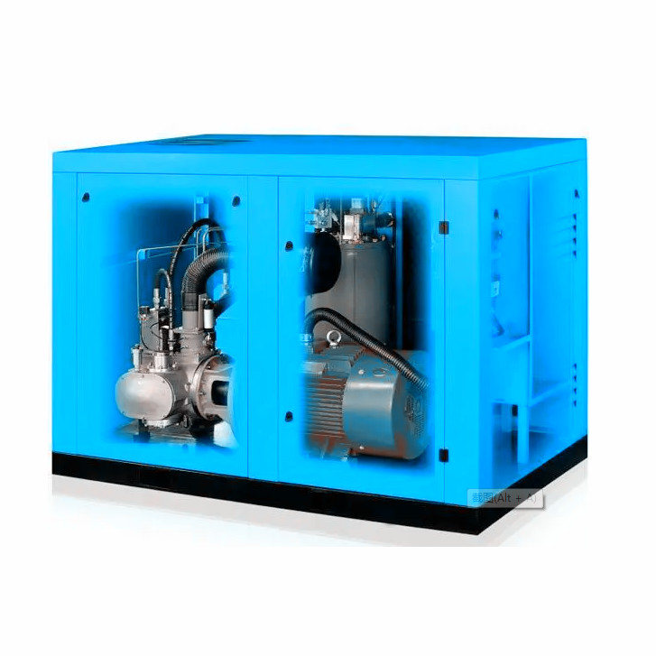 Silent Design Water Lubricated Oil Free Compressor Stainless Steel