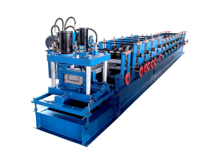 Power 11kw Steel Frame Roll Forming Machine , Modern CZ Purlin Machine CE Certificated