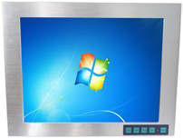 PLM-1201T 12.1" Industrial Touch Panel Monitor Supporting High and Low Resolutions