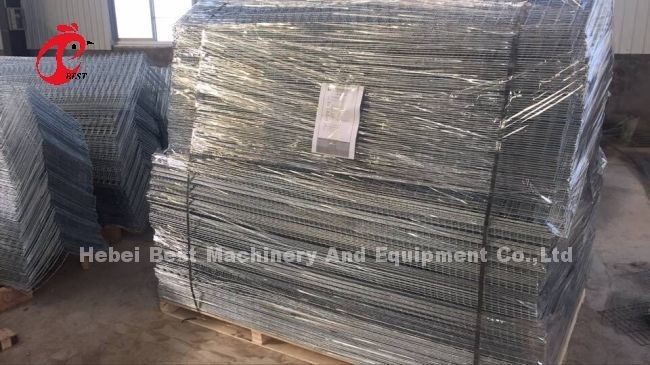 Automatic 120 Birds Poultry Farm Layer Cage Silver Adela