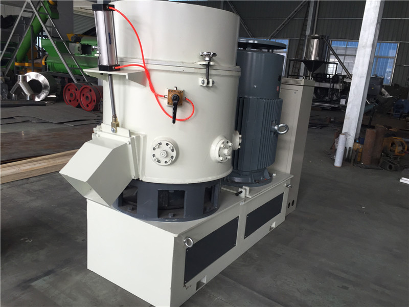 PVC PS Plastic Film Agglomerator PP PE HDPE Plastic Granulator For Home Use