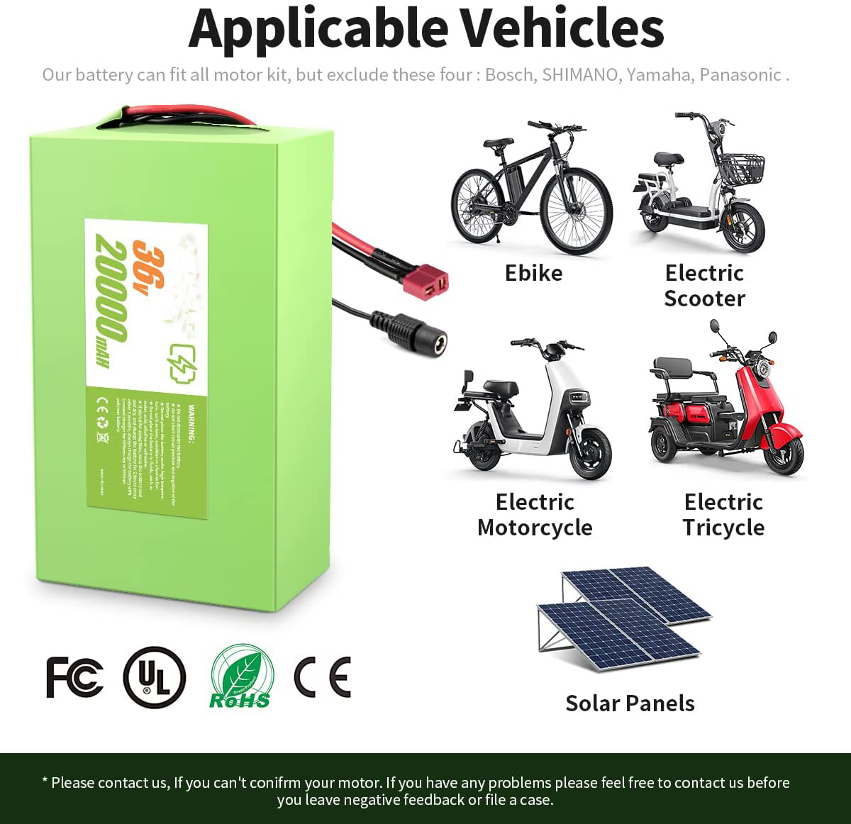 XT60 Fascial Gun Battery 100W-600W 36V 8Ah Lithium Battery With 2A Charger