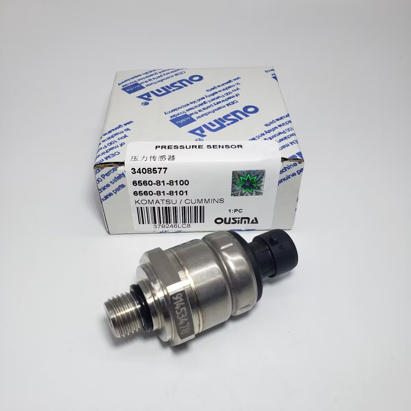 Pressure Sensor 3408577 6560-81-8100 6560-81-8101 Pressure Switch For Cummins Engine