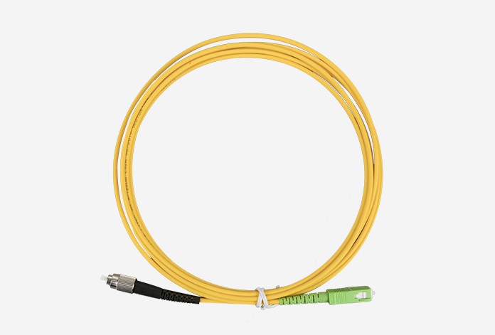 SC to FC Fiber Optic Patch Cord with PVC and LSZH Cable Options for Various Applications