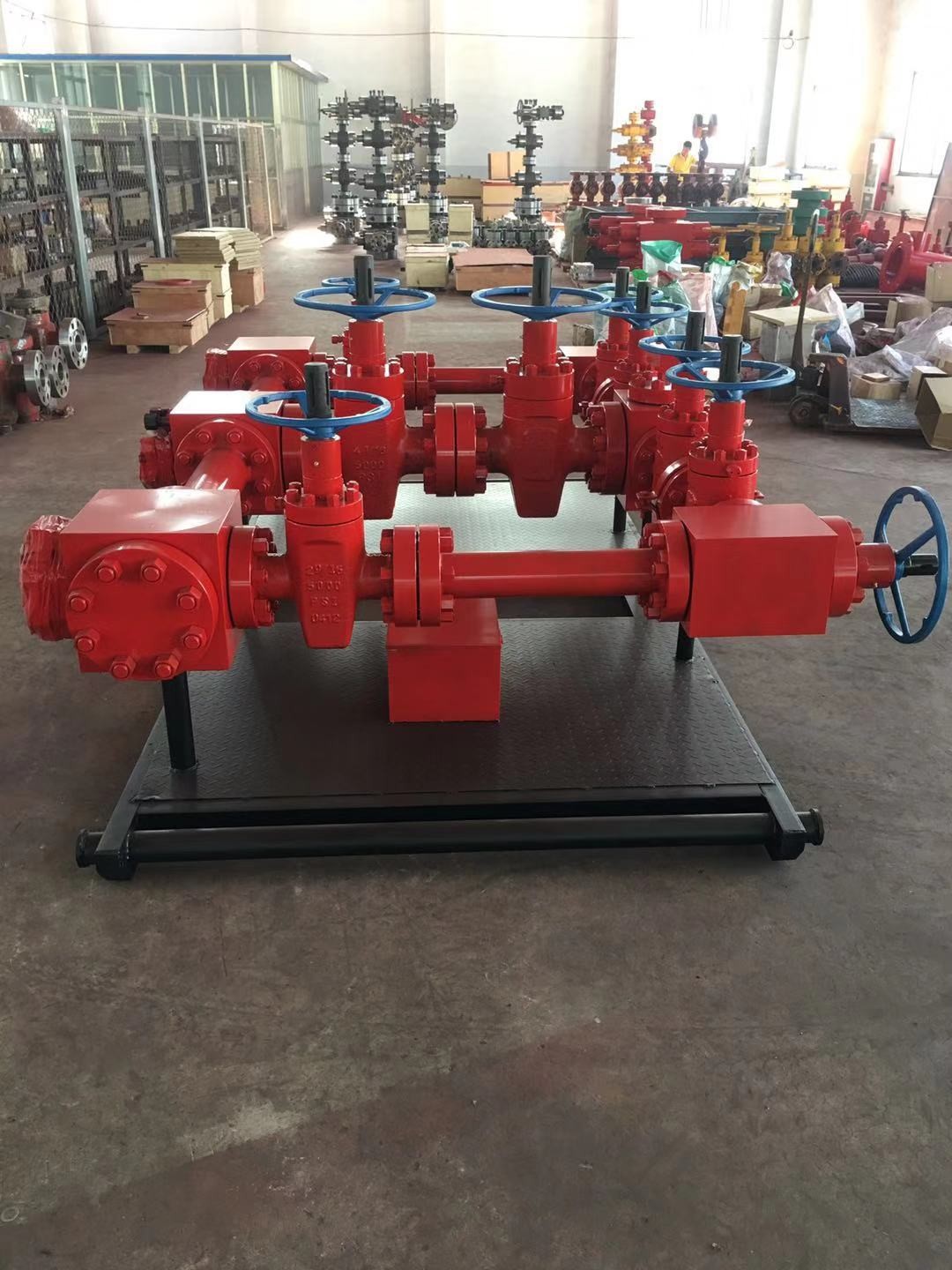 3 1/16" X 10000psi Wellhead Manifold For Oil Well Flow Control Equipment
