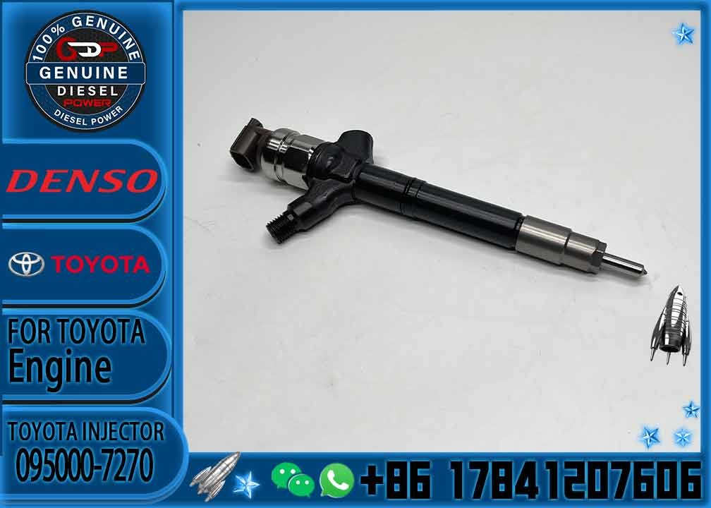 Diesel Common Rail Fuel Injector 095000-7640 095000-7630 095000-7280 095000-7270 for TOYO-TA 23670-0R170 23670-09290