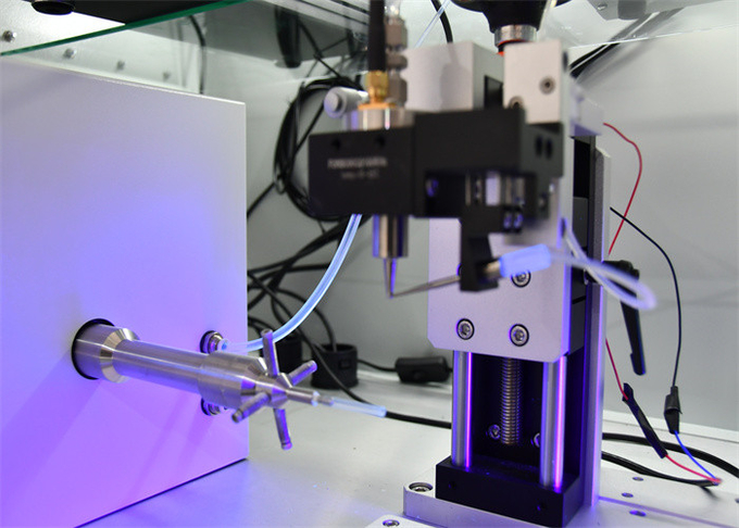 Ultrasonic Medical Spraying Machine For Anti Restenosis Polymers Or Plasticizers Onto Implantable Balloon Catheters