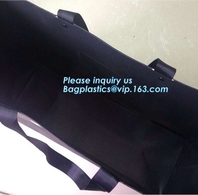 Flower carrier bag with different color customized pot plants kraft paper bag with handle,stamping logo fancy paper flow
