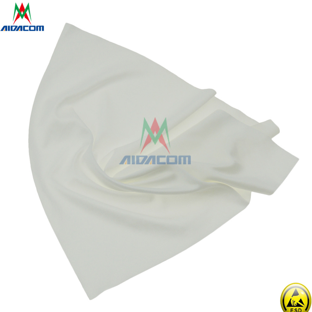 9x9" Polyester Cleanroom Microfiber Wiper 140gsm Non Woven