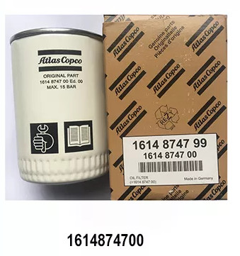 Atlas Screw Air Compressor Spare Parts 1625752501 2903752501 Oil Filter